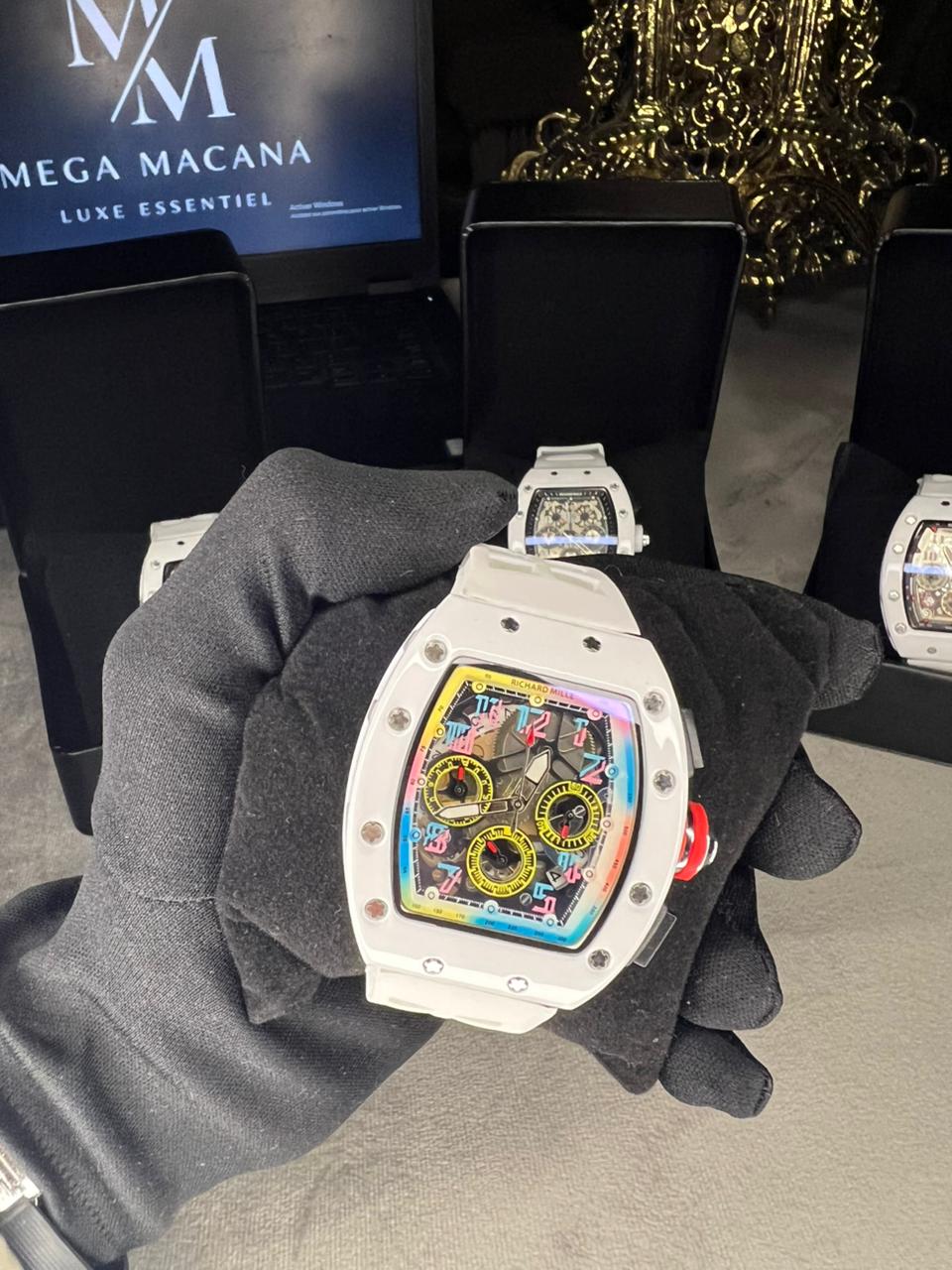 Montre Sport White Rainbow Edition