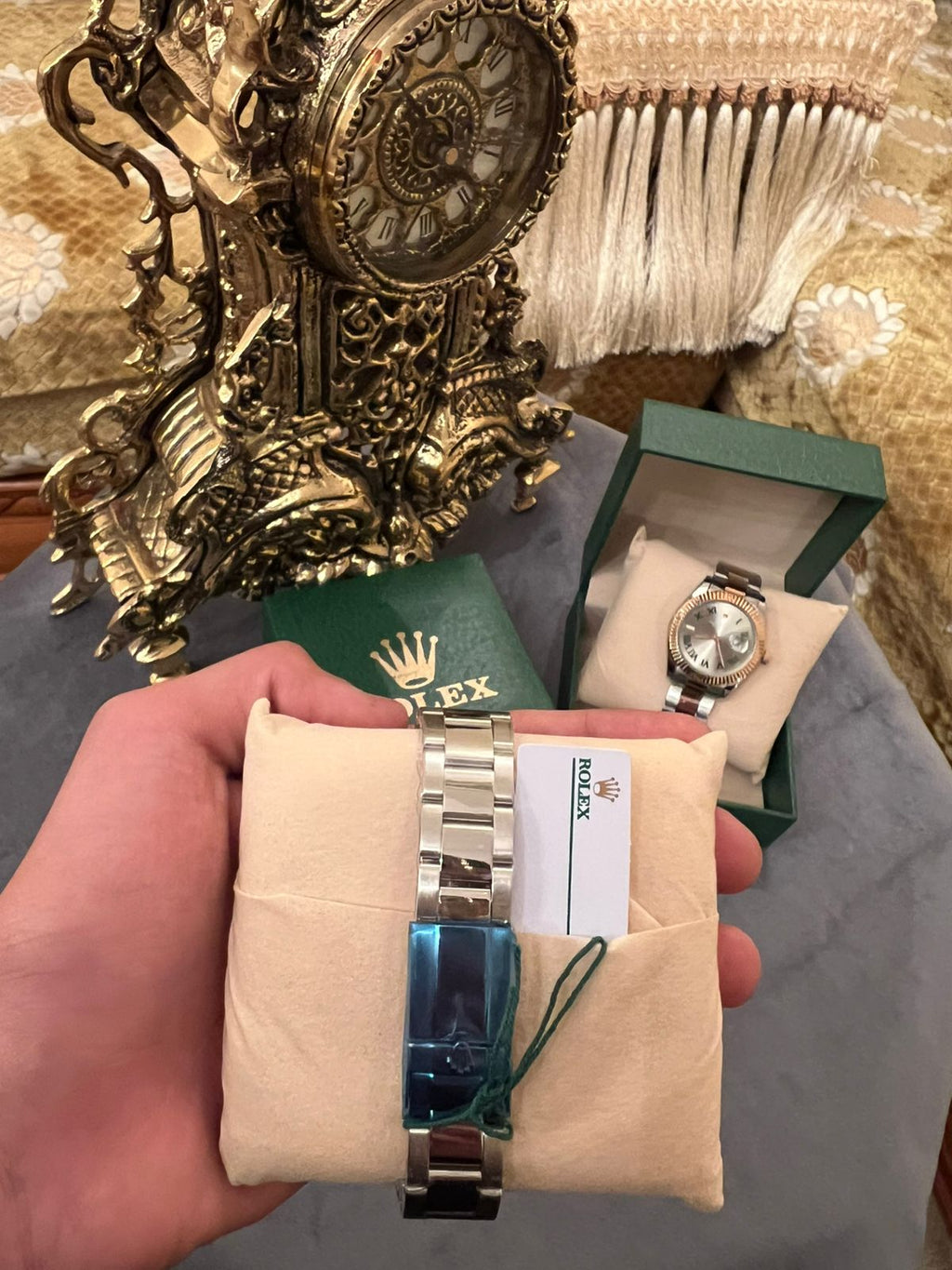 Montre Élégance Silver Roman Classic