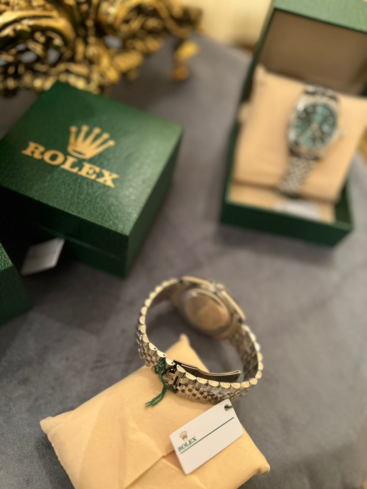 Montre Prestige Dark Grey Diamond Edition