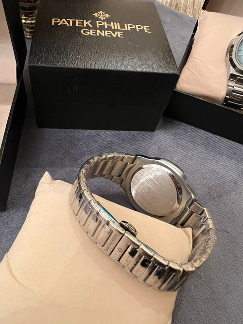 Montre Luxe Classic Black Silver Edition